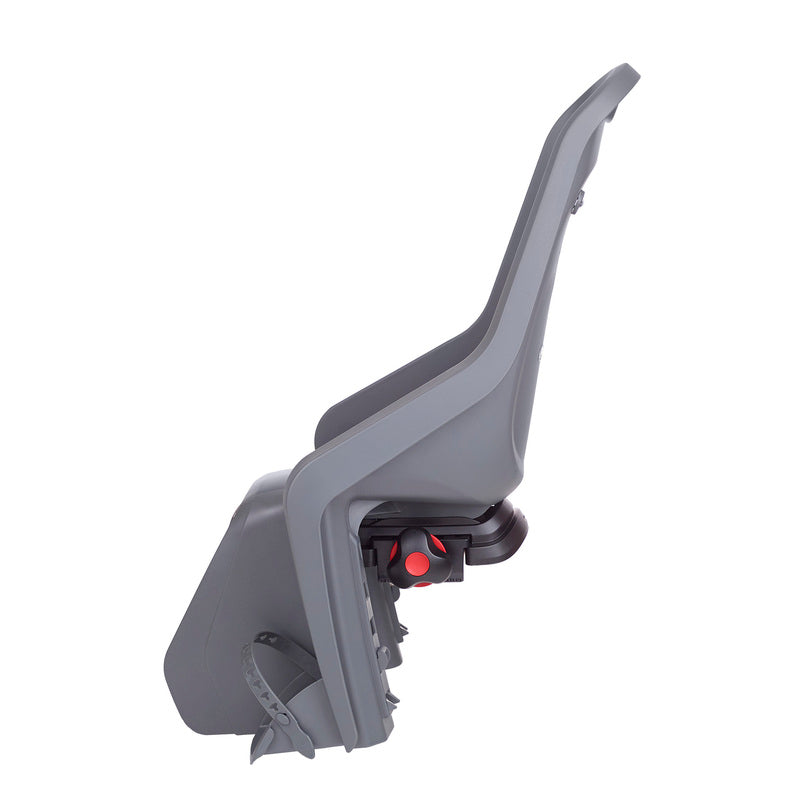 POLISPORT Bubbly Maxi Plus CFS Rear Child Bike Seat Carrier Mounting - Charcoal Grey/Brown