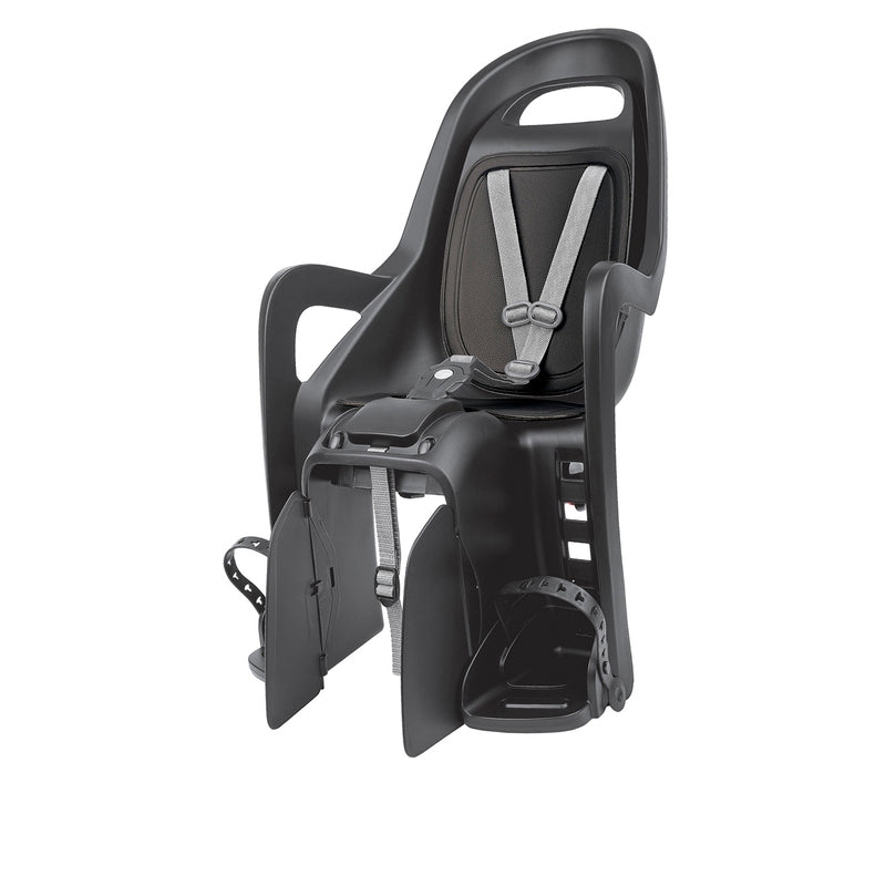 POLISPORT Groovy Maxi CFS Rear Child Bike Seat Carrier Mounting - Black/Dark Grey
