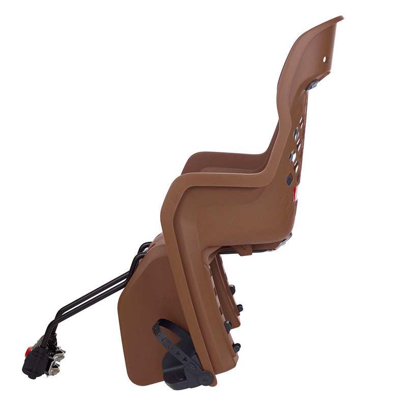 POLISPORT Joy FF 29" Rear Child Bike Seat Frame Mounting - Brown/Dark Gray