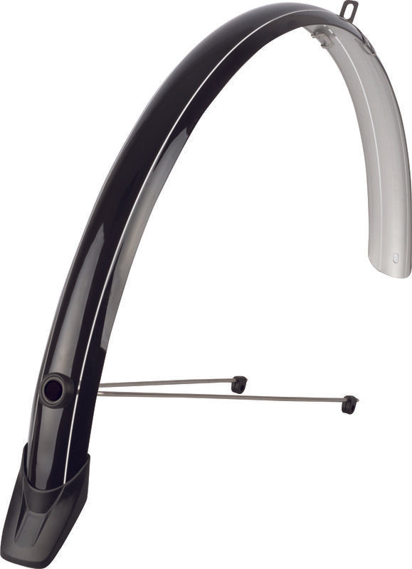POLISPORT Set Of Mudguards Towny 28/51mm - Black