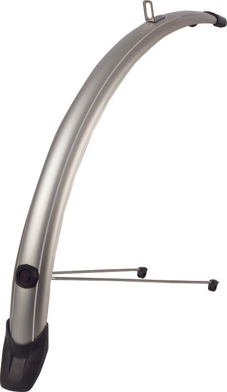 POLISPORT Set Of Mudguards Towny 28/51mm - Silver