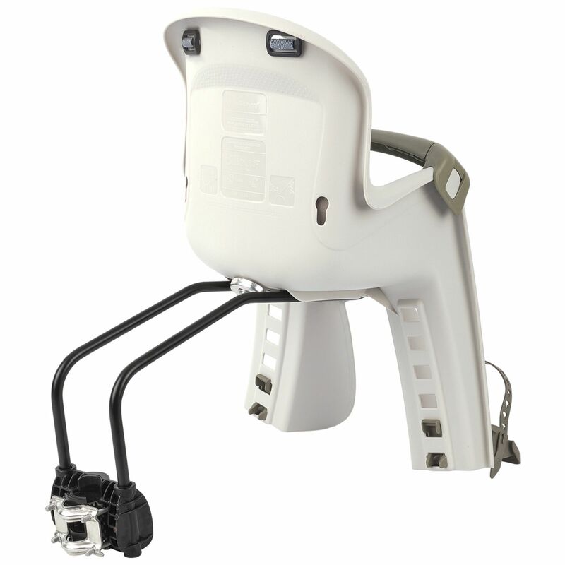 POLISPORT Bilby Junior FF Front Child Bike Seat Frame Mounting - Cream/Brown