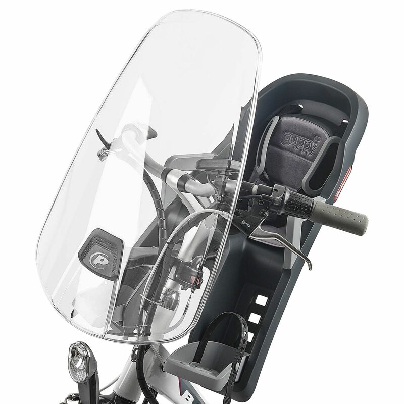 POLISPORT Wind Screen Fht W/Holder Com. W/Guppy Mini /Bubbly Mini Bilby Junior Clear