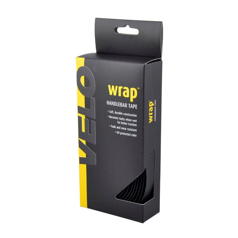 VELO Bike Handlebar tape Road Microfiber Drilled - Black