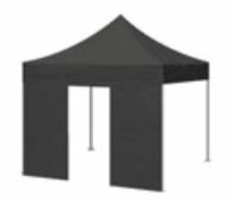 BIHR Home Track Zeltwand Rennzelt 4,5x3 m (Art. 980241) mit Reißverschluss-Tür