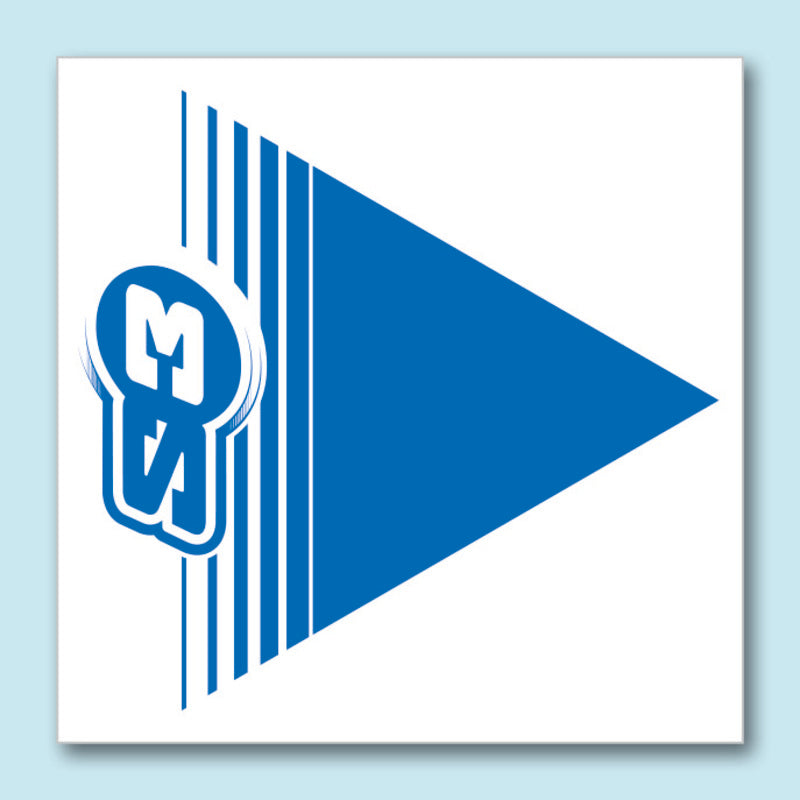 S3-Signalpfeile Blau 50 Stück 12x12cm