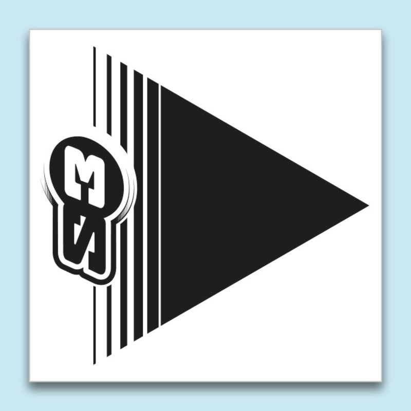 S3-Signalpfeile Schwarz 50 Stück 12x12cm