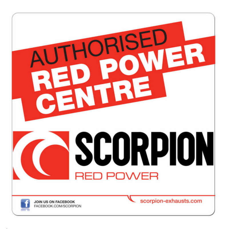 AUFKLEBER SCORPION DEALER