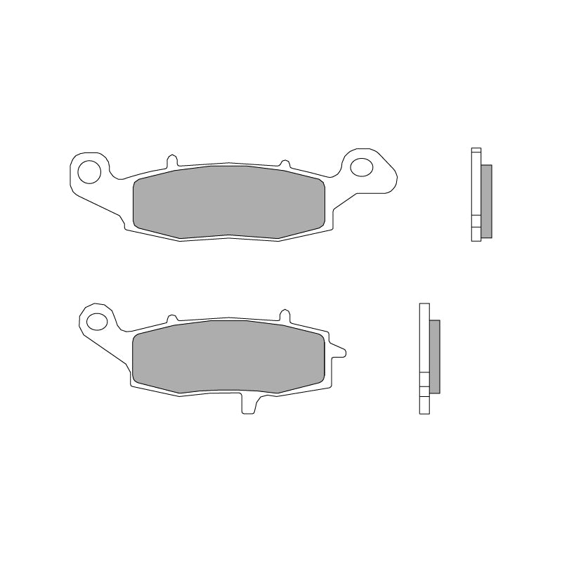 BREMBO Bremsbeläge TYP 07KA19 SR Sinter - Sport