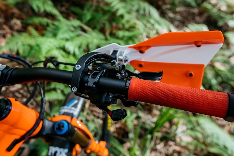 BARKBUSTERS Fahrrad-Handschützer-Kit - Weiß