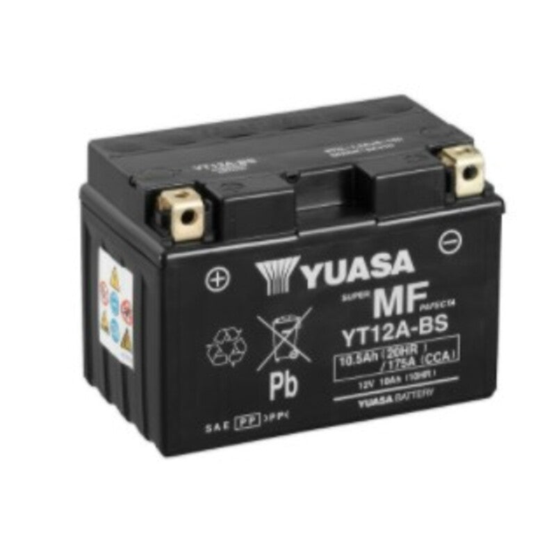 YUASA W/C Battery Maintenance Free Factory Activated - YT9B