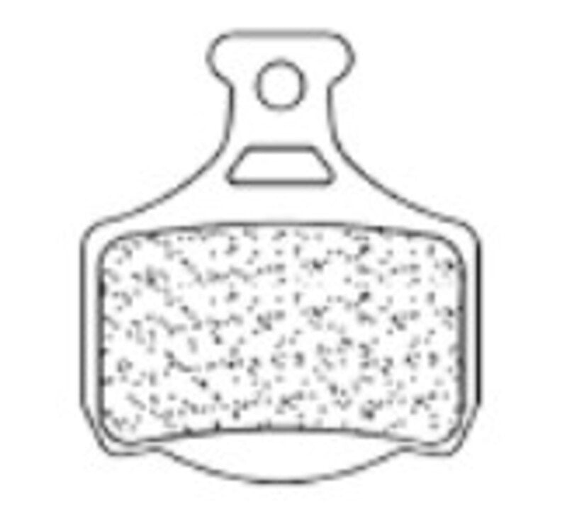 CL BRAKES Bicycle Brake Pads  Sintered Compound Road - 4066RDX