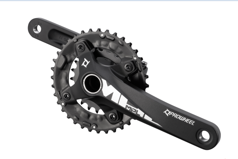 PROWHEEL Bicycle Crankset 2X10 Crank 170Mm