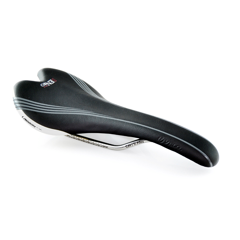 VELO Bicycle Saddle Miles Vex Rails Crn/Ti Alloy Unisex Black