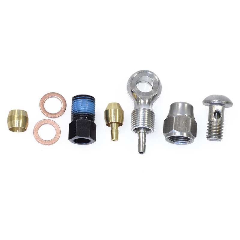 ALHONGA Hydraulic Hose Rebuild Kit Hayes Stroker Trail/Carbon/Ace/Gram, Prime Pro/Expert, Od03