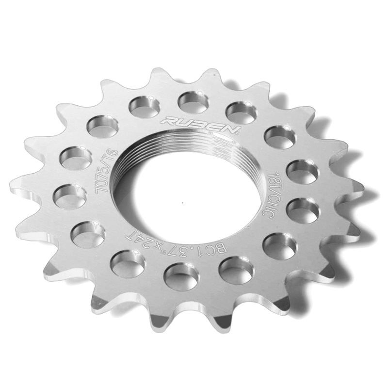 RUDER BERNA Bicycle Fixed Sprocket 14T - Silver