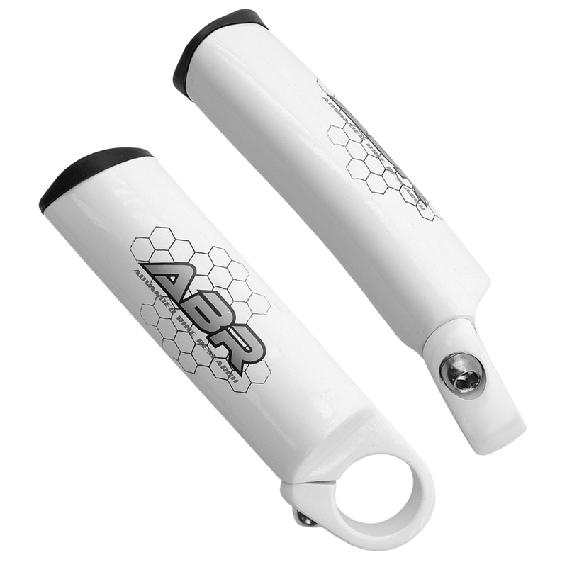 ABR Hammer 6 Bicycle Barends - 110mm White