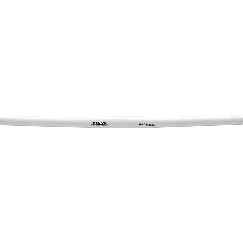UNO Bicycle Handlebar  Flat Bar Series - 580Mm - Ø25,4 White