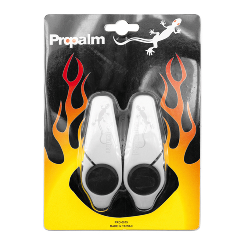 PROPALM Bicycle Handlebar Barends White - 75mm