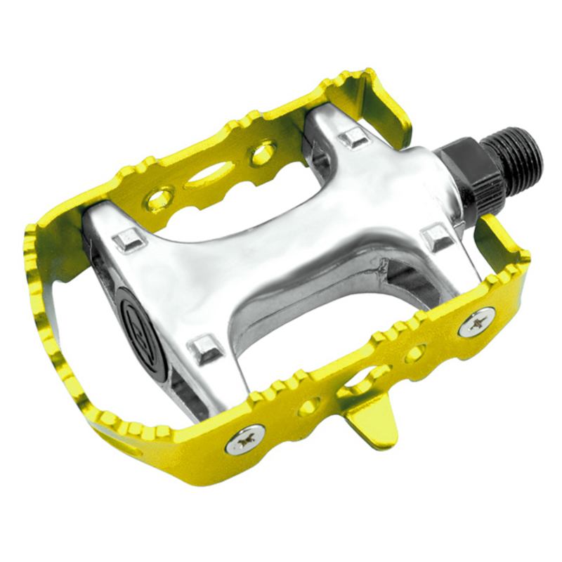 Bicycle Pedals XERAMA MTB/City ALU Axle CR-Mo - Yellow