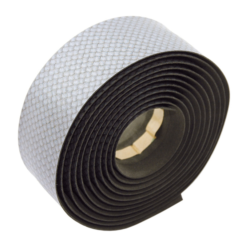 Velo Bicycle Handlebar Tape Road . Pu, Grey, Carbon Look