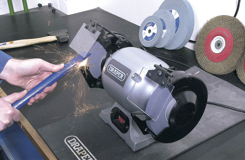 DRAPER 230V Hochleistungs-Tischschleifmaschine 150mm 370W