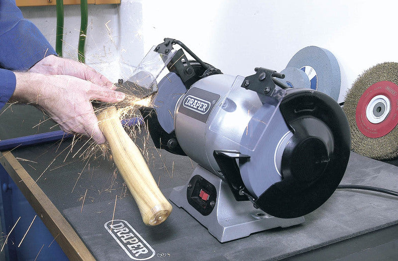 DRAPER 230V Hochleistungs-Tischschleifmaschine 150mm 370W