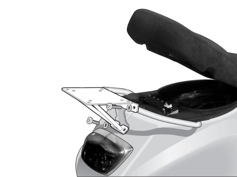 SHAD Top Master Montagesatz - Piaggio LX 50