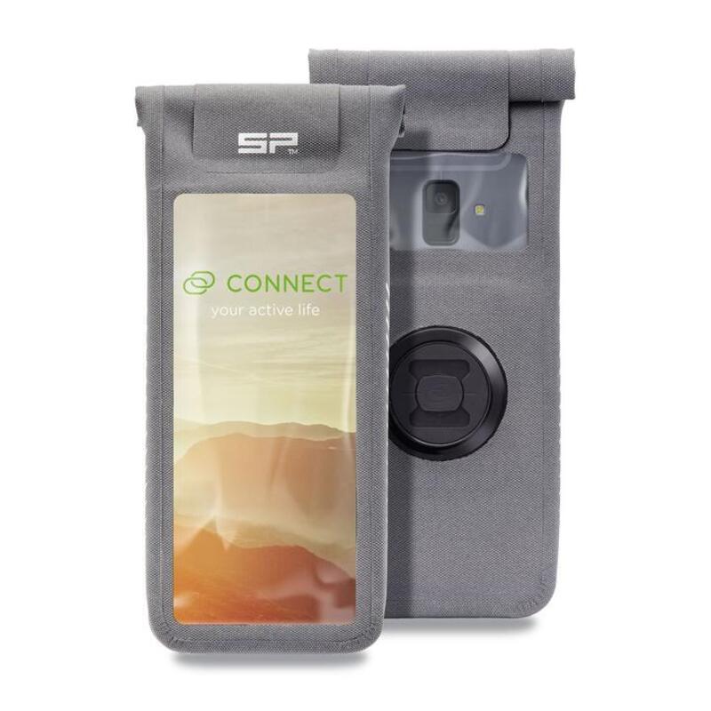 SP-CONNECT Bike Bundle II Universal Phone Case - Grey Size M