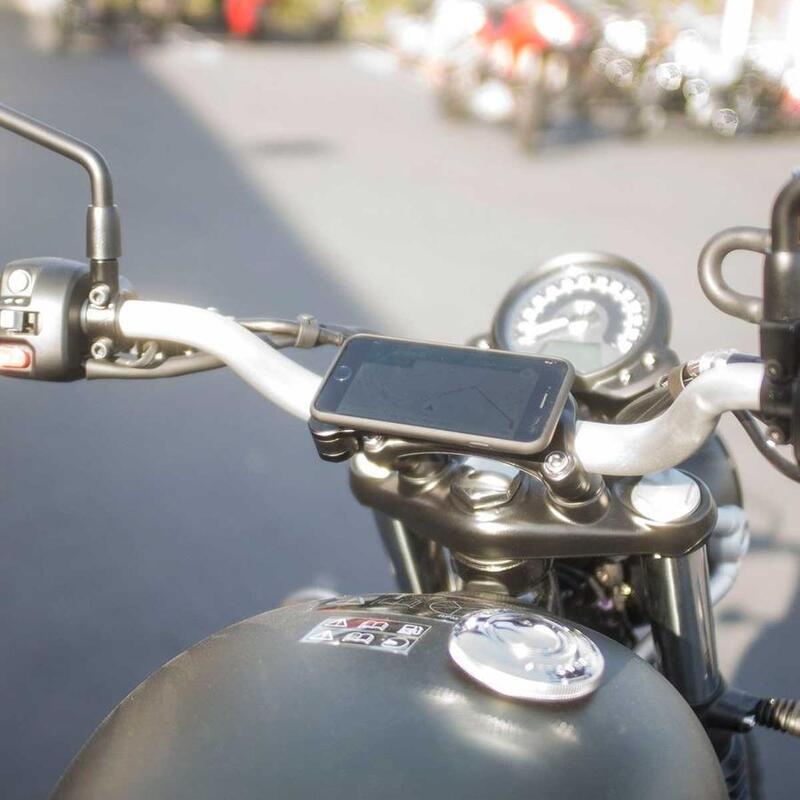 SP CONNECT Moto Bundle fixed on Handlebar - Samsung S20+