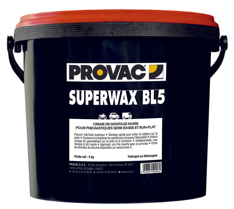 PROVAC Reifenmontagepaste Schwarz - 2x5kg