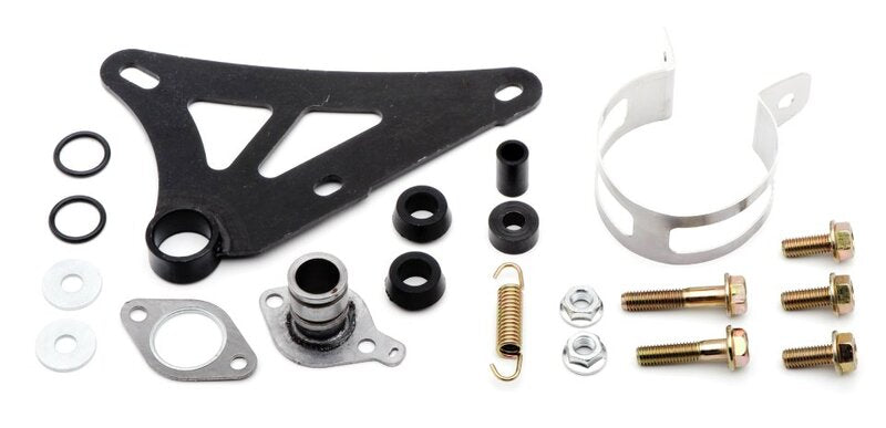 YASUNI Scooter R Full Exhaust System - Steel/Aluminium Red