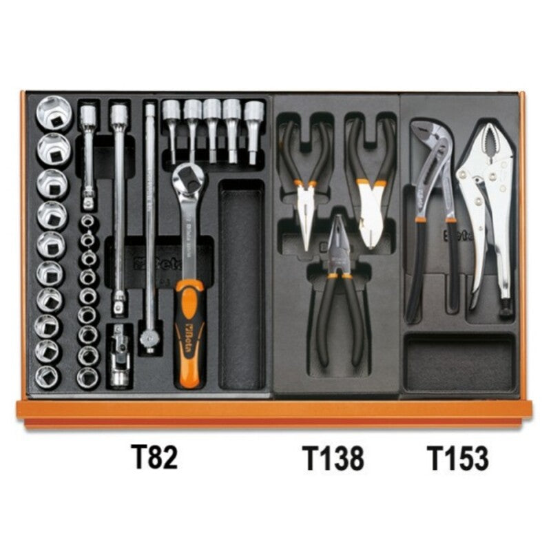 BETA Assortment of 161 tools - Universal Use
