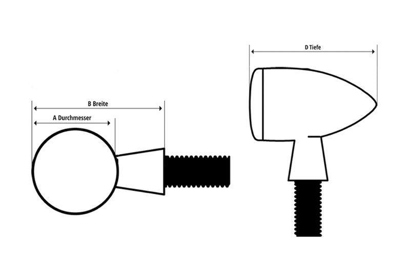 SHIN YO Blinker Bullet FLAT (Stck.)