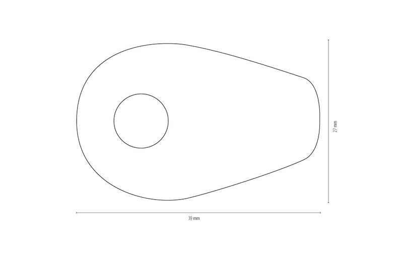 SHIN YO Indy Spacer Montageplatten für div. Yamaha, Set