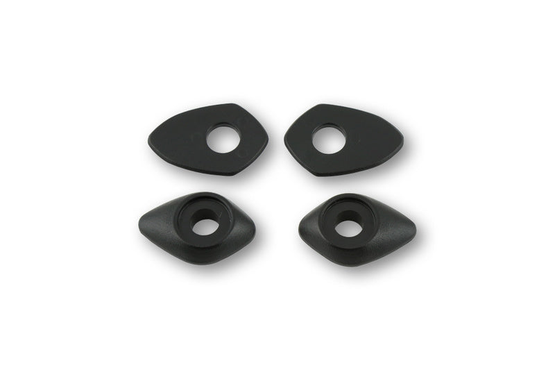 SHIN YO Indy Spacer Montageplatten für div. Ducati Monster 696/796/1100/EVO, Set
