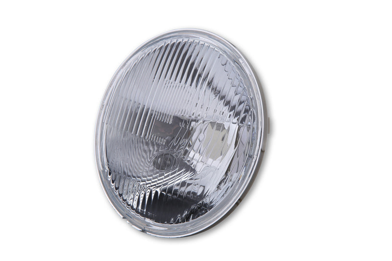 SHIN YO H4 Scheinwerfer-Einsatz, geprägtes Glas, 7 Zoll (176 mm) mit Standlicht