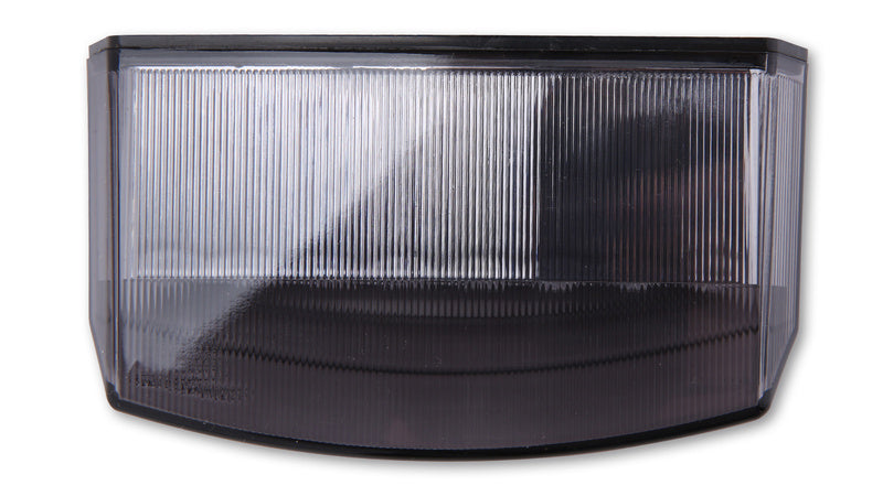 SHIN YO Boston LED Rücklicht, Schwarze Basisplatte, getöntes Glas
