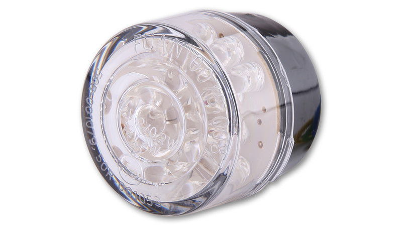 SHIN YO Einsatz LED-Mini-Rücklicht Bullet, Rund, Glas transparent
