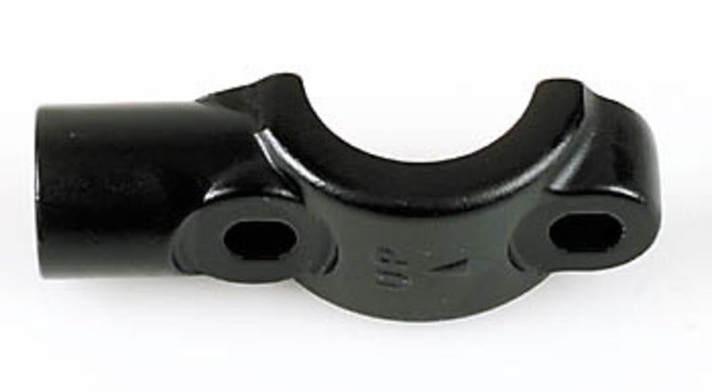 SHIN YO Schelle für Brems- /Kupplungszylinder, Schwarz, für 7/8 Zoll Lenker (Stck.)