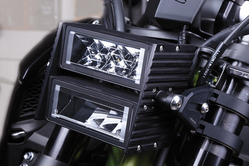 HIGHSIDER Ultimate LED Scheinwerfer mit Wave-Halter