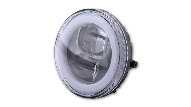 HIGHSIDER LED Hauptscheinwerfereinsatz TYP 9, rund, 120 mm, mit Standlichtring