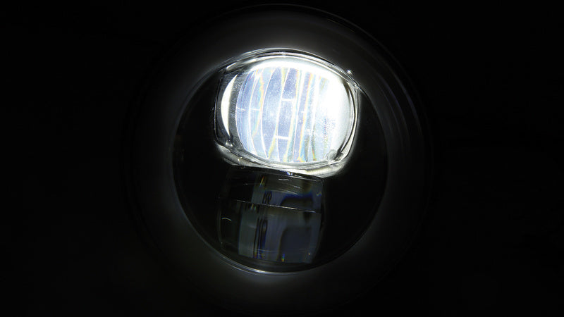 HIGHSIDER LED Hauptscheinwerfereinsatz TYP 9, rund, 120 mm, mit Standlichtring