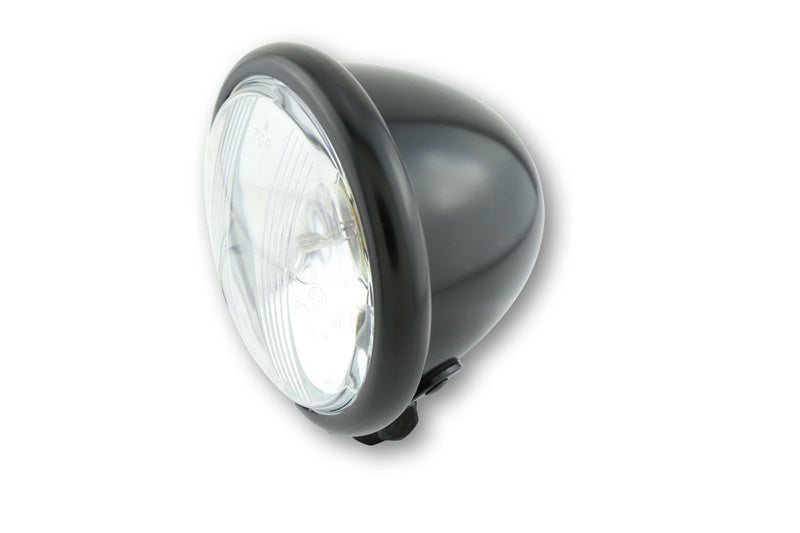 SHIN YO 4 1/2 Zoll Scheinwerfer Bates-Style Schwarz seidenmatt