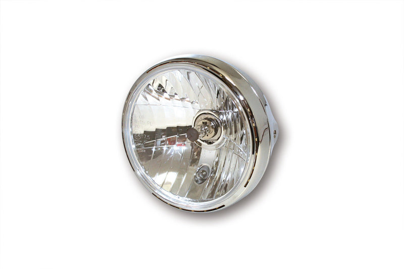 SHIN YO 7 Zoll Scheinwerfer Reno 2 Chrom klares Glas