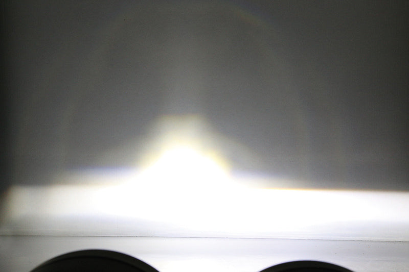 SHIN YO LED Hauptscheinwerfer Twin Schwarz seitliche Befestigung
