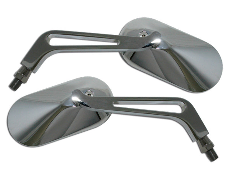 SHIN YO Oval Aluspiegel (Paar)
