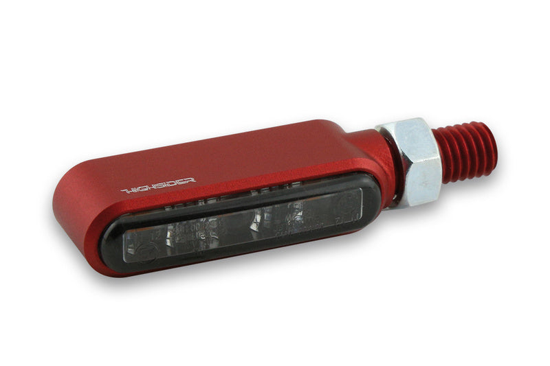 HIGHSIDER pro Bronx LED Blinker Rot/Getönt E-Geprüft (Paar)