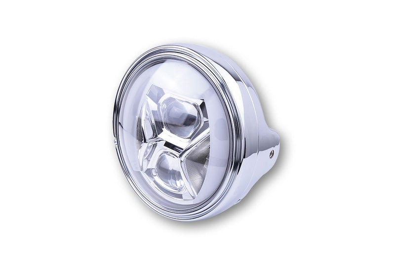 HIGHSIDER 7 Zoll LED Scheinwerfer LTD Typ 8 mit TFL, Kurvenlicht