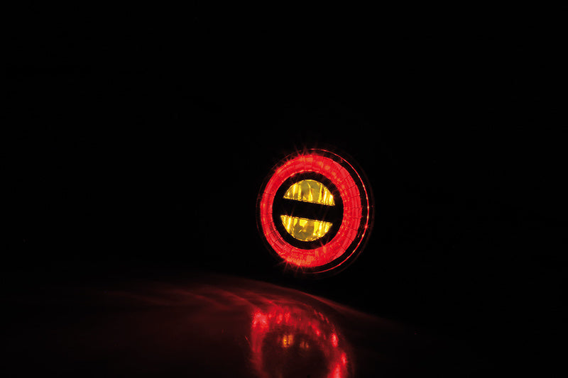 HIGHSIDER Rocket Bullet 3in1 LED Rück-, Bremslicht, Blinker